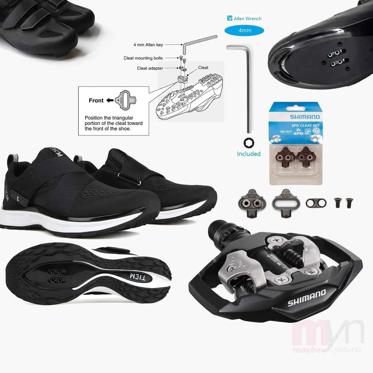 Proform bike clip in pedals hotsell